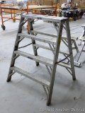 Werner Craft Master Type I heavy duty aluminum industrial ladder, OSHA approved, 250 lb duty rating,