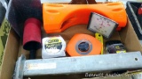25 Foot Stanley Power Lock and Lufkin 100 ft tape measures, Grippster, razor blades, more.