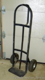 Metal hand cart with air tires, need air, is 14