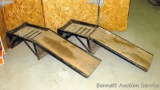 Pair of steel automobile ramps are 38