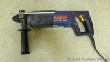 Bostitch Roto-Hammer comes with chisels, drills, carrying case, more. Runs.