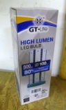 GT-Lite High Lumen LED bulb, 500 watt replacement uses 100 watts, NIP.