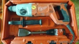 Milwaukee SDS Plus rotary hammer, model 5262-21, comes with concrete chisel and carrying case, runs.