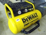 DeWalt Emglo portable air compressor, builds and holds pressure, shows very little use.