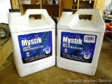 No Shipping. Two new 2 gallon jugs of Mystik tractor trans-hydraulic fluid JT5.