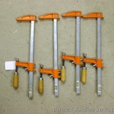 Four Jorgensen clamps #3712