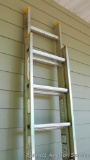 Werner Medium Duty/Commercial Use 16' extension ladder, Type II, 225 lb. load.