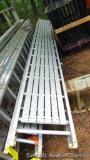 Werner Task-Master aluminum scaffolding plank Model 2316 is rated at 500 lbs and is approx. 16'