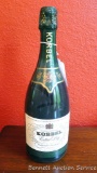 No shipping. Korbel Extra Dry champagne, 750 ml bottle.