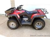Watch the video. Honda Rancher ES 4x4 ATV with 1887 miles. Four wheeler starts, runs and drives well