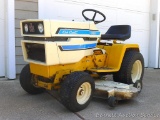 Watch the video. International IH Cub Cadet 1650 Hydrostatic riding lawn tractor has a 50