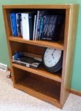 Nice solid wood bookcase measures approx. 48