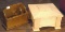 Nice handcrafted oak trinket box is 7
