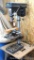Cal-Hawk 5 Speed drill press on stand comes with manual, runs. Model 240-2020 press has a 5/8