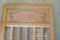 Antique National Washboard Co. No. 701 wooden frame washboard is 13