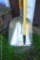 Nice aluminum alloy grain shovel with an Iron Brigade handle; True Temper rock rake is about 58