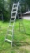 Keller Extra Heavy Duty Professional Use telescoping multi-ladder has step ladder/ straight ladder/
