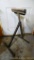 Adjustable roller stand extends up to 43-1/2