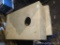 Cornhole/bean bag toss game boards are 36