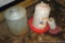 Galvanized, heated, and other chicken feeders and fountain up to about 17