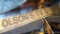 Olson's TV & Elec. Sign would make a cool decoration. Sign is 6' x 11