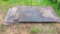 Four rubber horse stall workshop mats are about 6' x 4'. One cut-out noted, see pics. Almost 3/4