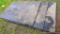 Three rubber horse stall mats are almost 3/4