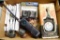 Compression tester; Maxon 40 channel CB transceiver with vehicle charging cord; 3/4