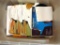 National Geographic magazines; vinyl record albums including The Pied Pipers, Harry Owens, Les