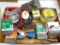 Snap-On and other sockets , Minwax Finishing Wax, Machine Screws, hanger strap, sockets, small eye