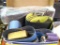 Lots of sanding belts and discs, more. Some are NIP. Belts are mostly 3