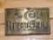 Brass toned Colt Revolver belt buckle measures approx. 2-1/4