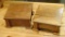 Walnut and Butternut jewelry boxes are 8