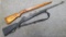 Sporterized Model 98 Mauser has a Nazi eagle on the barrel and receiver. Comes with original wooden