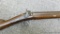 Delightful old muzzle loading black powder gun is marked 'London' on its octagonal breech and has an