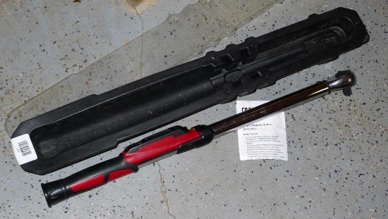 Craftsman Clicker Style Digi-Click torque wrench comes with manual and case. Model No 13919,