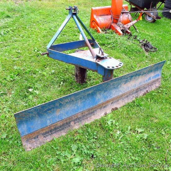 King Kutter swiveling 6' back blade with 3-point hook up.