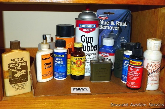 No shipping. Gun scrubber, oil, solvent, rust remover, more.