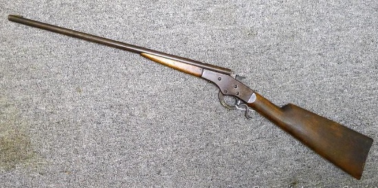 J. Stevens Crack Shot-26 falling block .22 rifle, patent April 22, 1913. This cute little rifle is