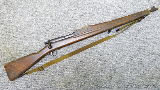 WWII-era US Army training or drill rifle, 42-1/2" overall. Bolt opens and closes. Sling looks