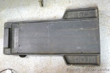 Koller-Craft Plastic mechanics creeper is 3' long and has compartments for tools and parts.