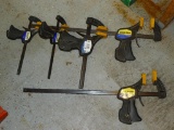 5 Quick-Grip bar clamps are 6