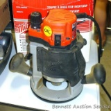 Milwaukee Heavy Duty router with box, manual, 1-1/8