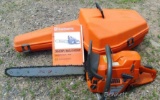 Husqvarna 372XP chain saw with 18