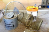 Frabill galvanized minnow bucket is 9