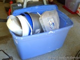 Plastic tote 16