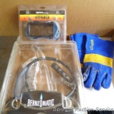 Forney hardened shaded goggles NIP; BernzOMatic oxygen torch OX2550KC; Forney leather welding