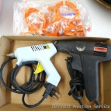 Sears 280510 glue gun; Loctite glue gun; several sizes of Cable Cuffs.