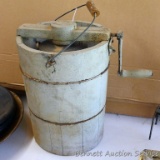 Antique ice cream maker is 15