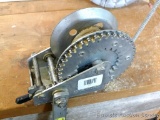 T1401 trailer winch has a max line pull of 1400 lbs 1st layer, and 700 lbs full drum.